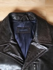 Tommy Hilfiger Lederjacke Gr 52 Braun