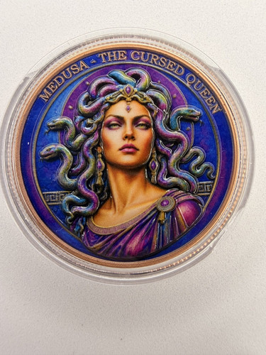 999 kupfermedaille medusa - oz,