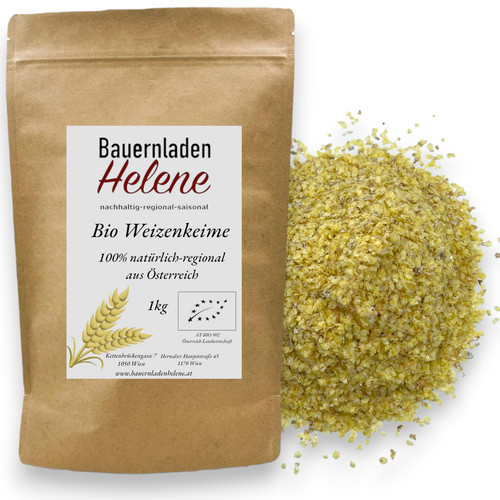 Frische bio weizenkeime aus - frische,