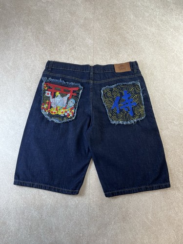 Urban loops baggy denim jorts - urban,