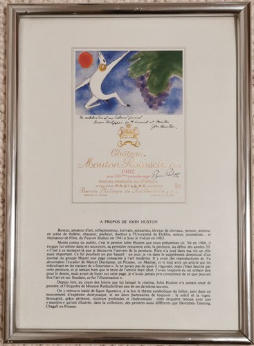Chateau mouton rothschild 1982 - mouton,