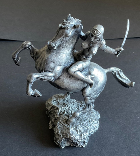 Zinnfigur amazone oder - zinnfigur,,