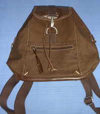 Rucksack leinen farbe braun - farbe,
