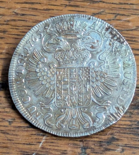 Silber halber taler 1765 - silber,
