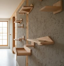 Katzen kletterwand 11teilig - katzen,