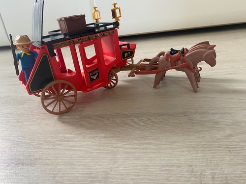 Playmobil western postkutsche - western,