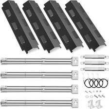 GFTIME Universal Brenner 31-45cm - Flammenverteiler 37cm f. Charbroil, Barbecook