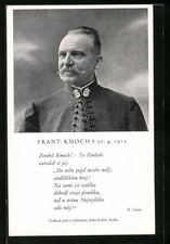 Frant. Kmoch im Portrait mit