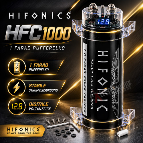 Hifonics hfc 1000 - hfc, pufferelko