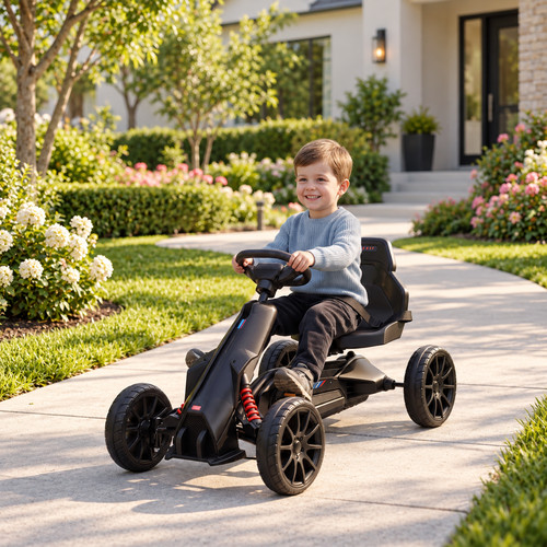 Kart kinder tretauto - go-kart,
