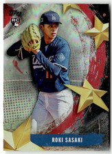 2025 Topps Series 1 MLB No. SMLB-53 Roki Sasaki Rookie Stars of MLB