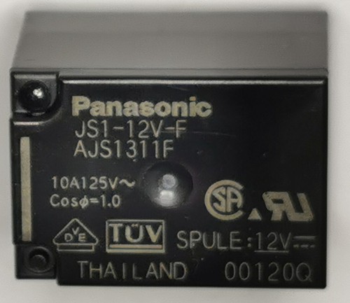 Power relay 10a - 10a, spule