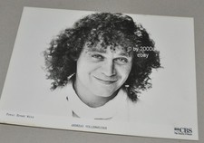 ANDREAS VOLLENWEIDER: PROMO FOTO ca. 13 x 18 cm, rar no LP CD Foto