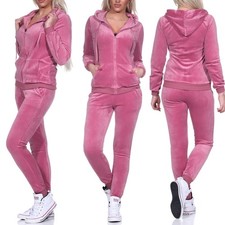 Damen Nicki Hausanzug Samt