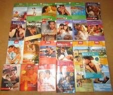 75 Romane in 25 Sammelbänden, Verlagsmix Taschenbände, z.B. Julia Romana Baccara