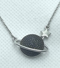 SILBER 925 - SATURN & STERN -