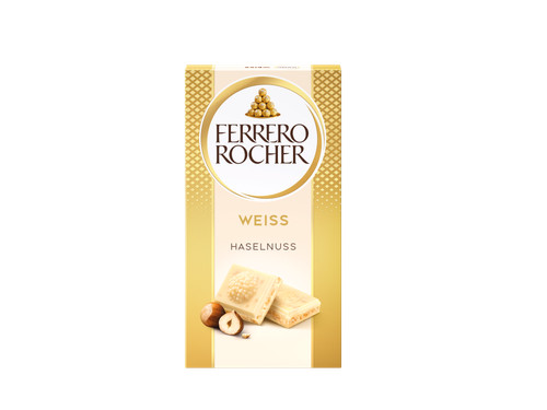 Ferrero rocher tafel - ferrero, weiße