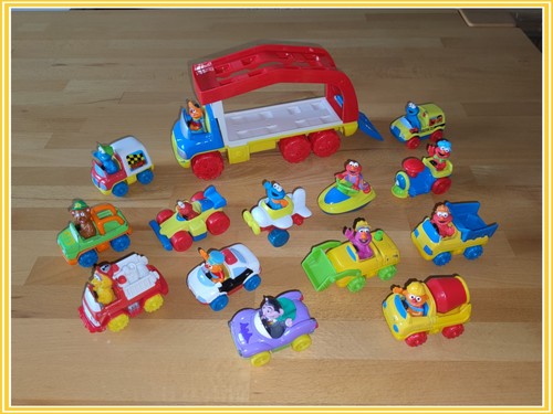 14x tyco preschool sesame - tyco,