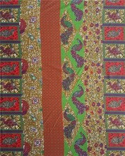 Bunte Afrikanische  Waxstoff 