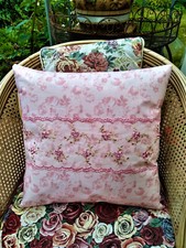 Kissen Sofakissen Rosenspitze