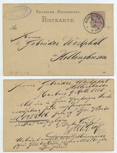 74975 ganzsache 12 - 74975, (1284)