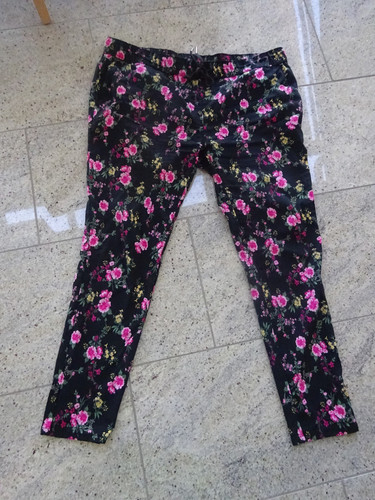 Sommer hose bunt schwarz - sommer,