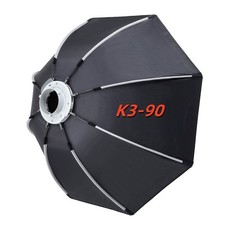K3-90 90CM Octagonal Portable Softbox Bowens Mount Softbox mit Gitter(90CM)