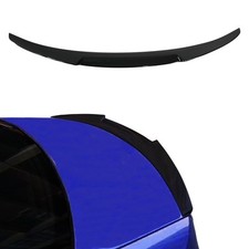 Heckspoiler Spoilerlippe für 3er BMW E90 Limo 2005-2011 mit ABE Schwarz glänzend