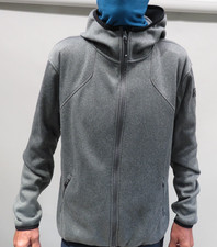 ICEPEAK Ski Outdoor Kapuzenjacke Grau meliert Gr. XL Wandern Skifahren Freizeit