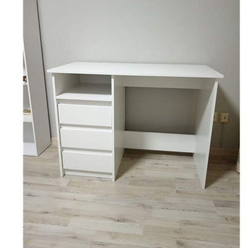Weißer schreibtisch 120x50x75 - schreibtisch,