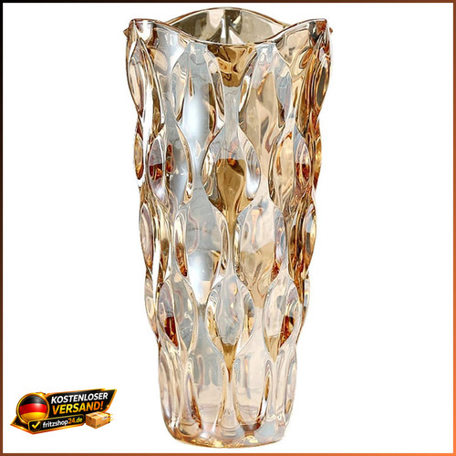 Blumenvase 24cm klarglas - blumenvase,