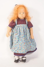 Vintage original Götz 89 Sylvia Natterer Künstlerpuppe Puppe Mädchen m. Kleidung