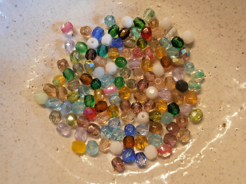 Tschechische glasschliffperlen - tschechische,