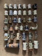 Deko Tonmaßkrüge, mit und ohne Zinndeckel zum Aussuchen