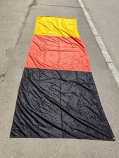 XXL Fahne Flagge Deutschland Fahnenmast 342 x 123 Polyester Dederon Ösen