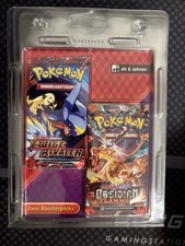 Pokemon Ewige Rivalen & Obsidian Flammen 2er Blister - Deutsch 8 Stück