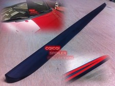 Unpainted bonnet hood spoiler