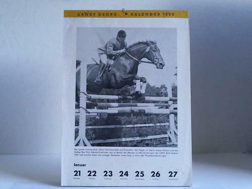 Sankt georg kalender 1968 - georg-kalender,