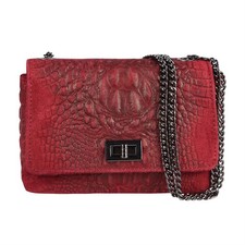 DAMEN LEDER TASCHE CROSS BODY