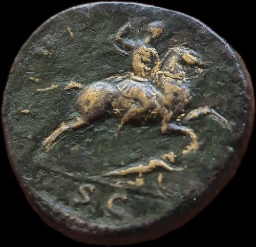 Commodus sestertius sesterce - commodus,