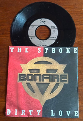 Vinyl single bonfire - 7", the