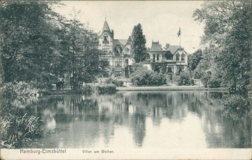 Ansichtskarte hamburg 1909 - ansichtskarte,