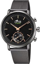 LOTUS Hybrid Smartwatch 18806 Bluetooth Schwarz Edelstahl Aktivitätstracking