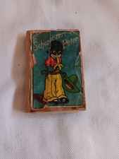 antikes Kartenspiel Schwarzer