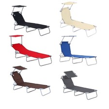 Outsunny Sonnenliege klappbar