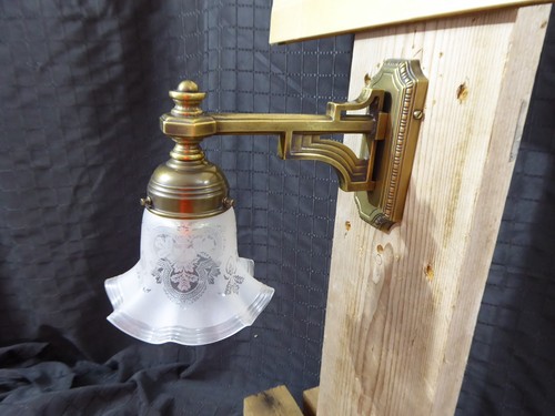 Antik stil messinglampe - antik,