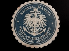 Siegelmarke Kaiserliche Marine