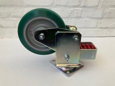 Blickle LSFN-GST 200K, Schwerlast-Lenkrolle mit Stahlfeder mit Anschraubplatte