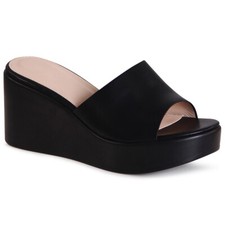 Damen Keil Sandalen XXL