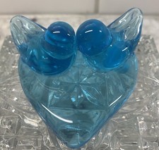 Sunny Day Bluebirds Art Glass